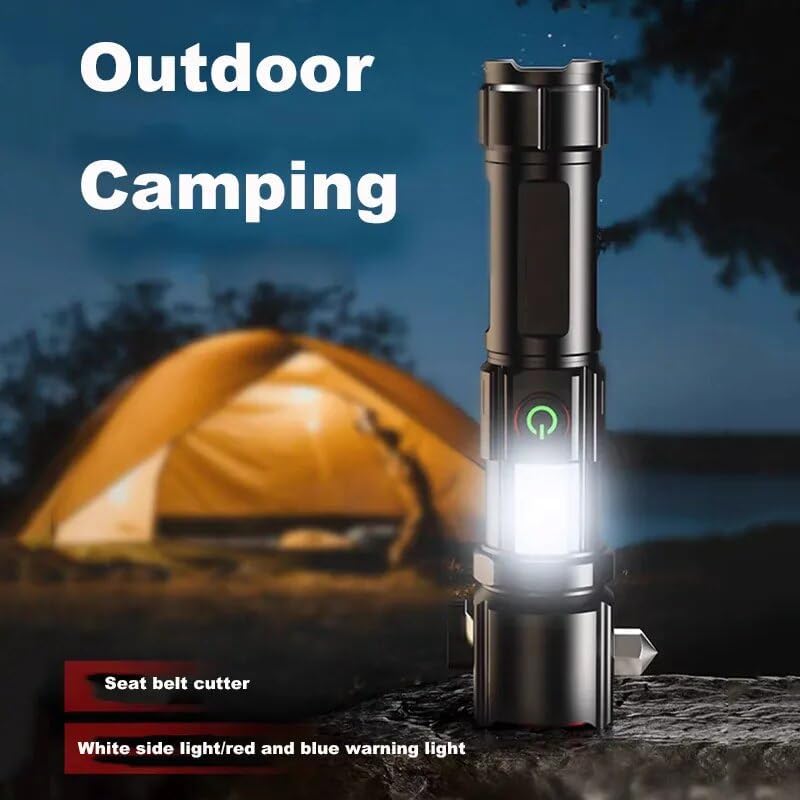 Multifunctional 5 in 1 torch 1km range