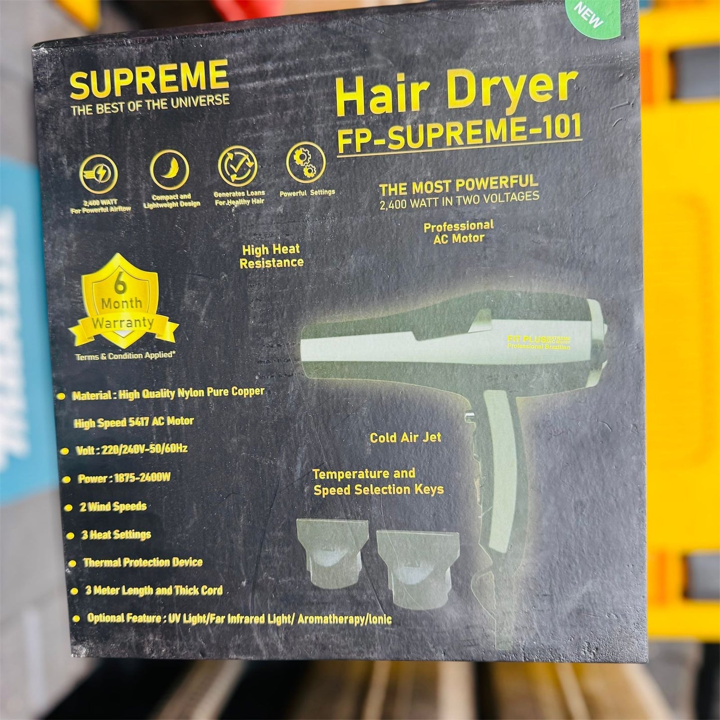 Brazilian fit plus cosmetic Professional Hair Dryer For salon