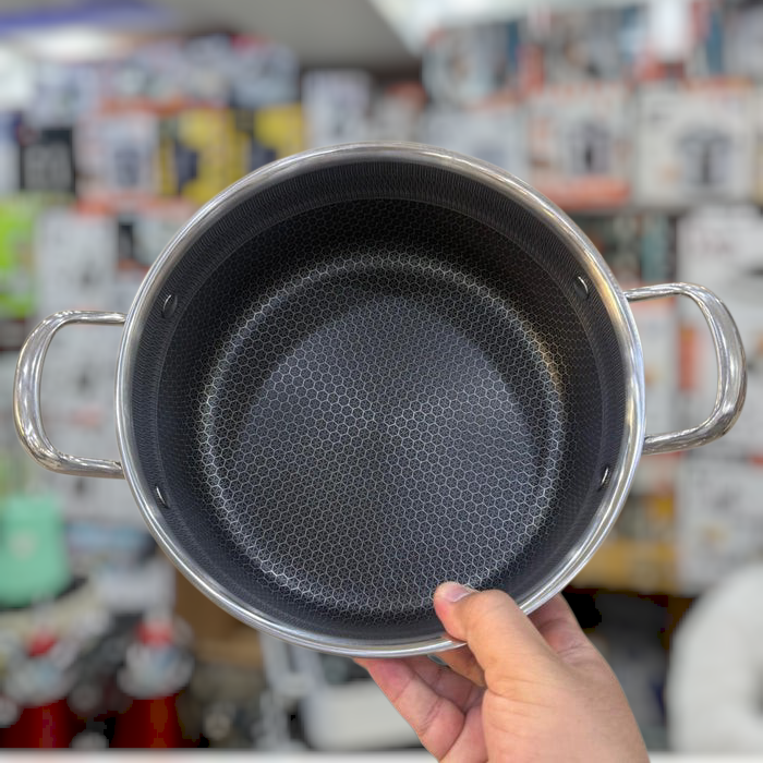 6pcs Deep Laser Coated Set Size = 26 to 30cm