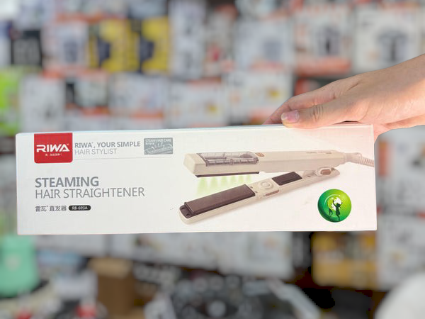 Riwa steaming Hair straightener RB-693A