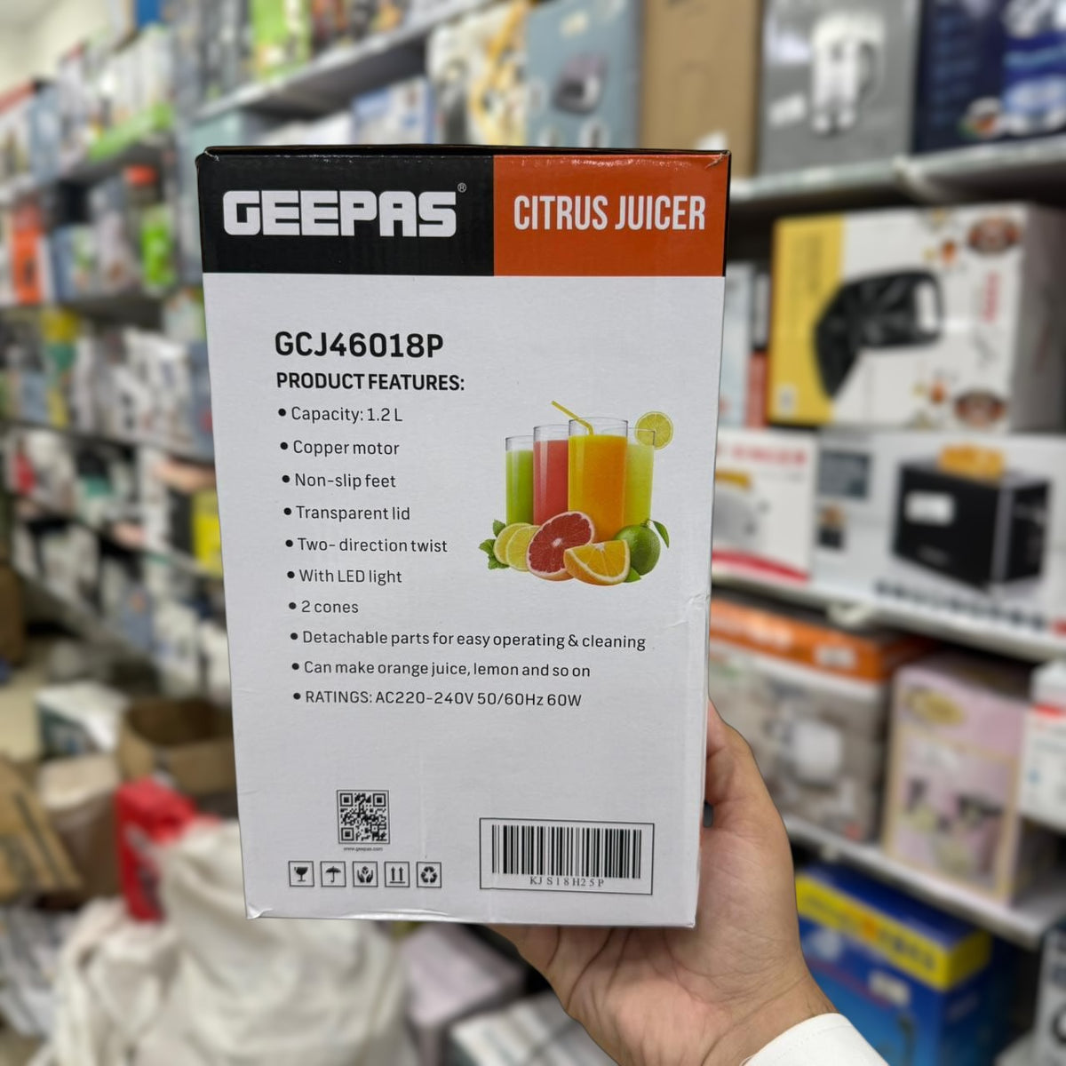 Geepas Citrus Juicer 46018P