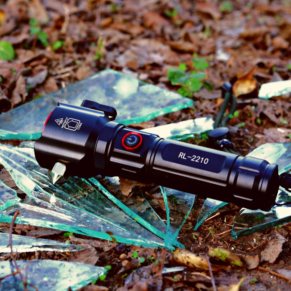 Multifunctional 5 in 1 torch 1km  range