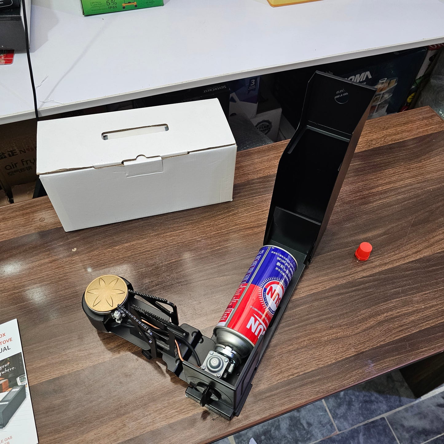folding portable gas stove