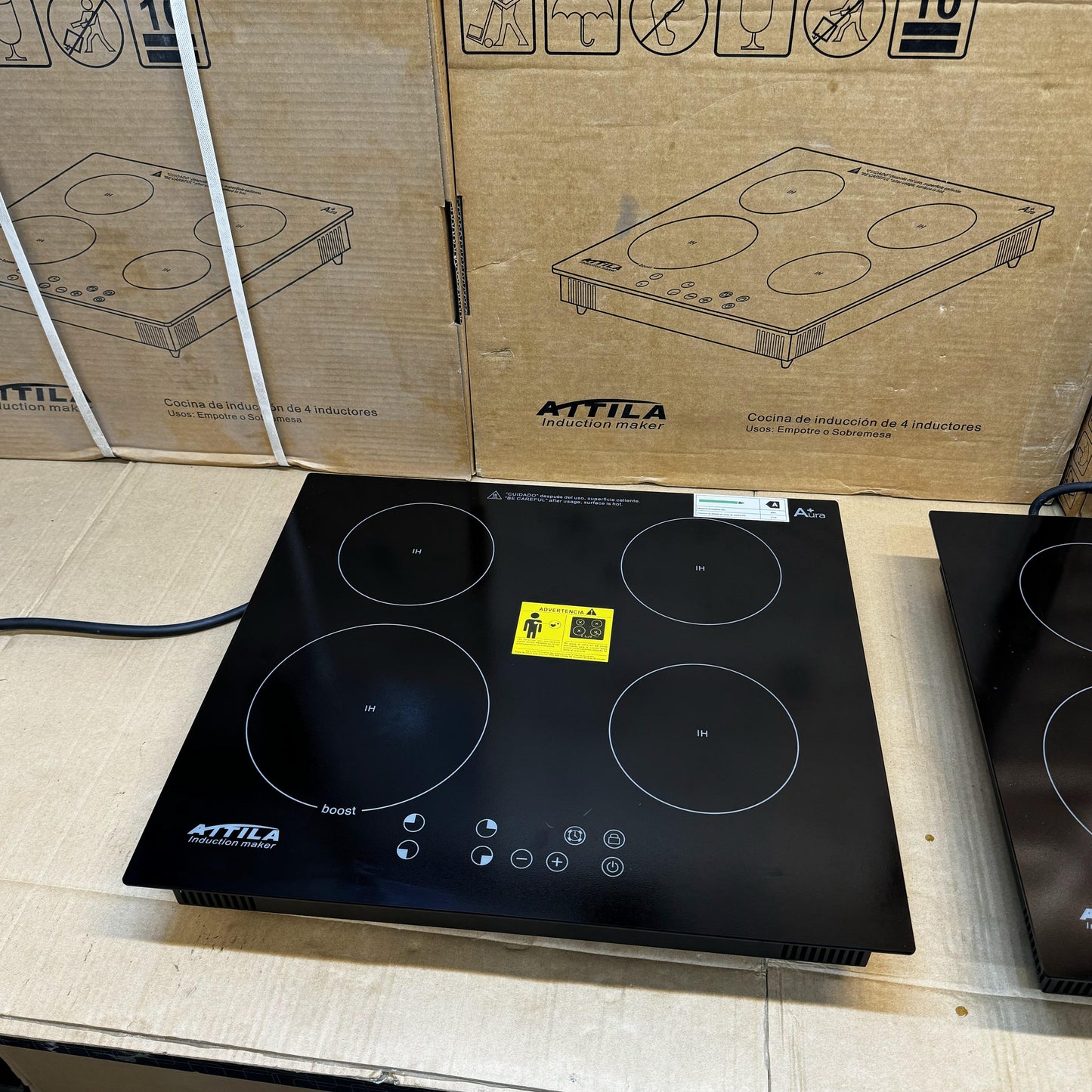 Attila 4 Burners Built-in Induction Cooker