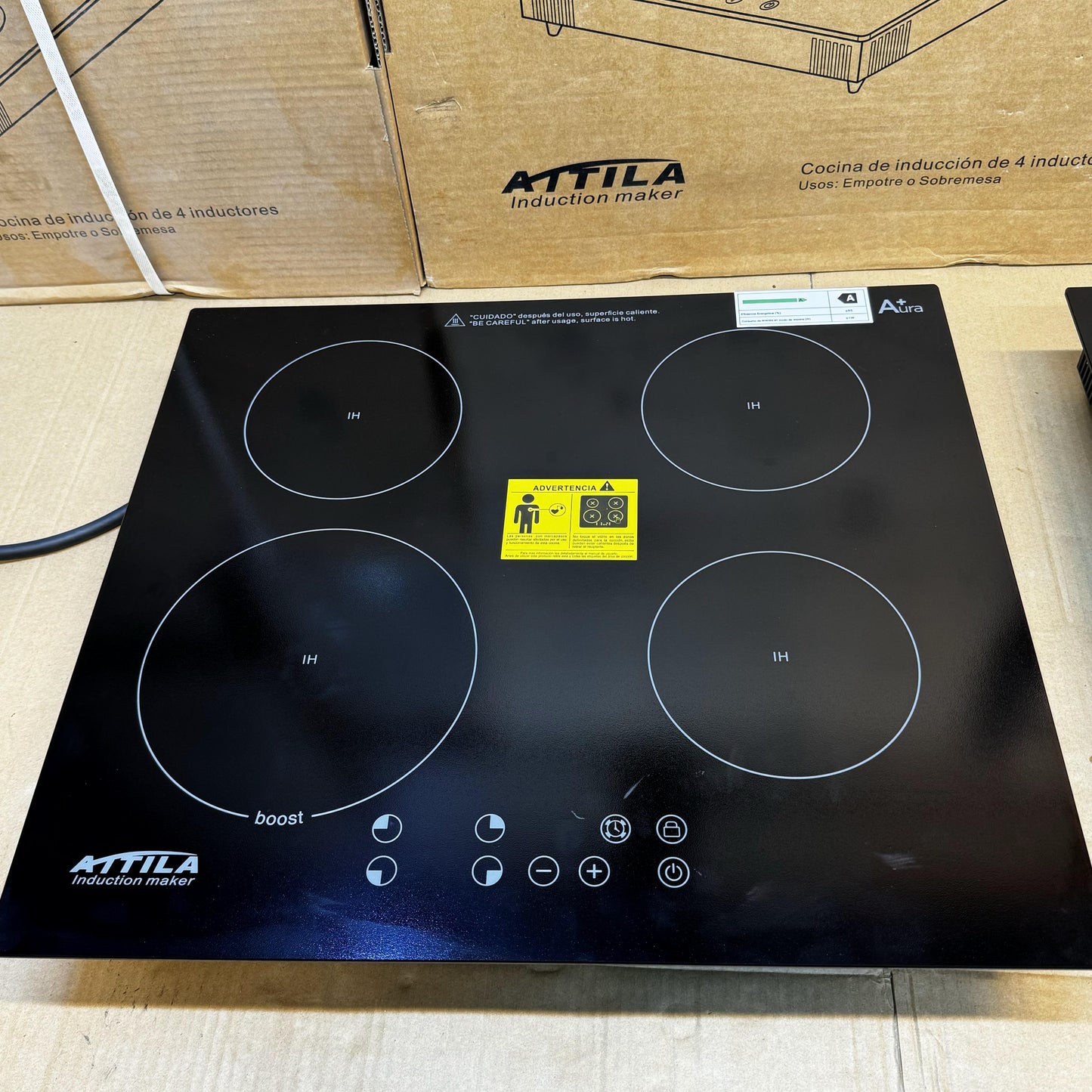 Attila 4 Burners Built-in Induction Cooker