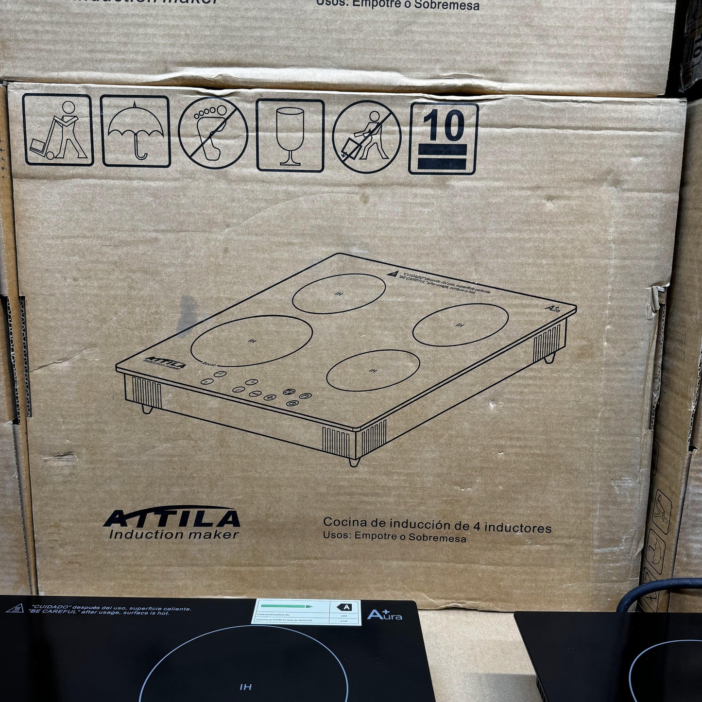 Attila 4 Burners Built-in Induction Cooker