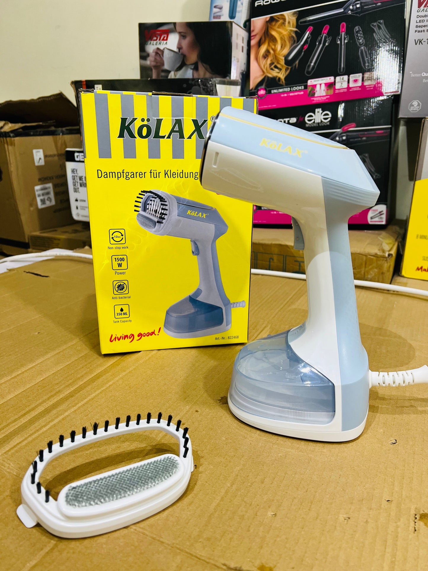 Original Germany Kolax handheld garment steamer