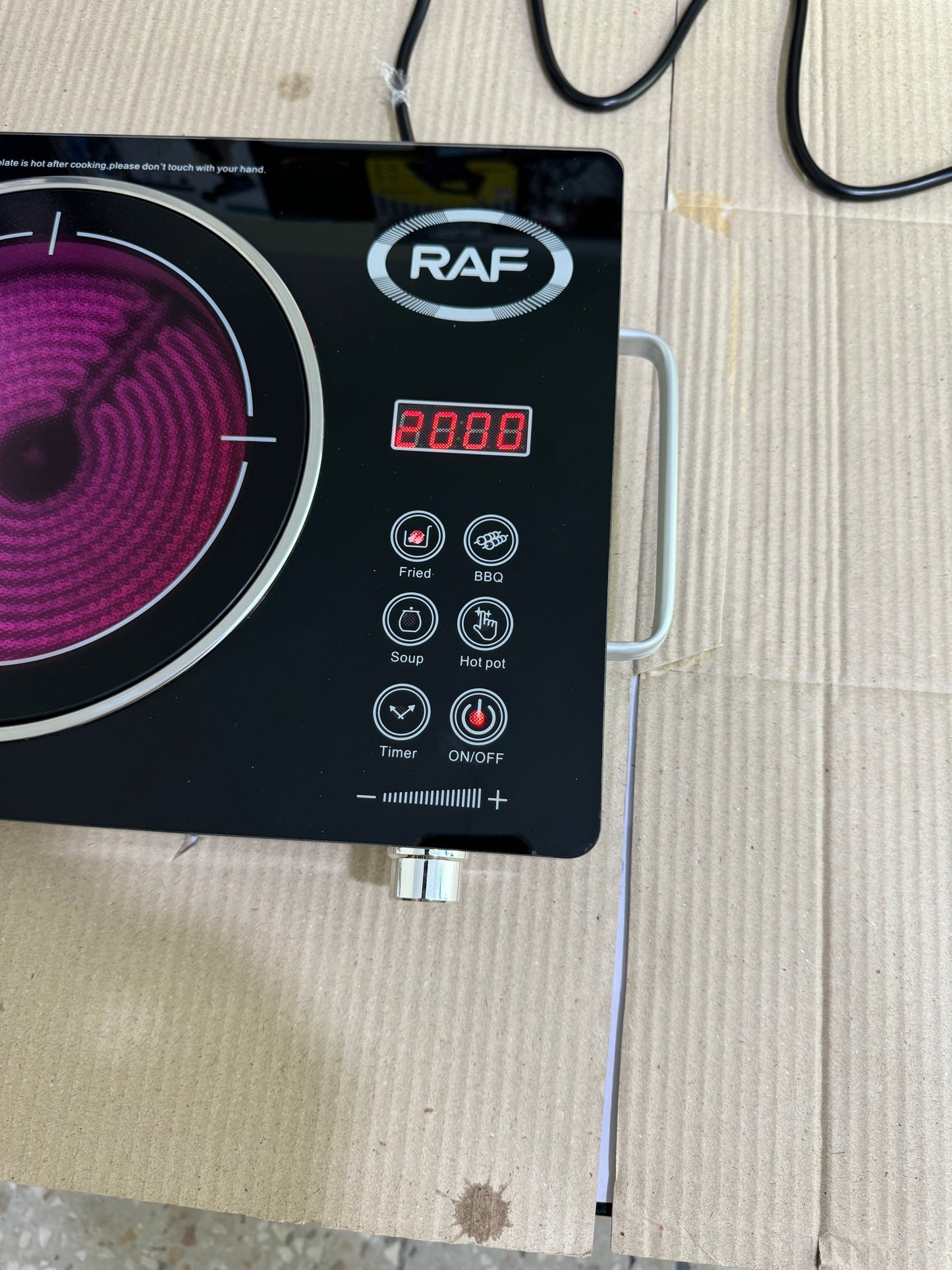 Rassian lot RAF 3500 watt universal hot plate