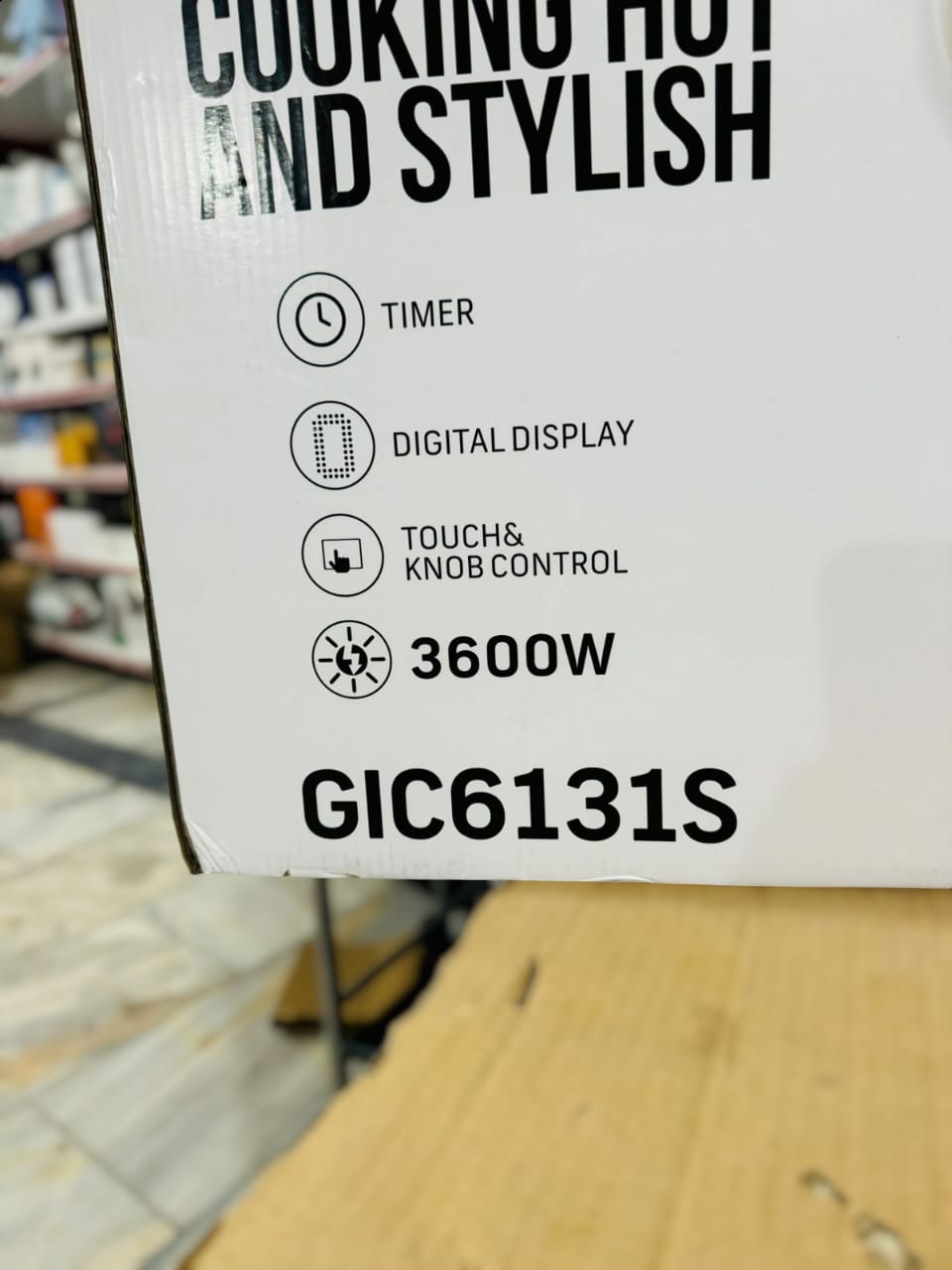 GEEPAS 3600W Double Digital Hot Plate-6131 infrared cooker