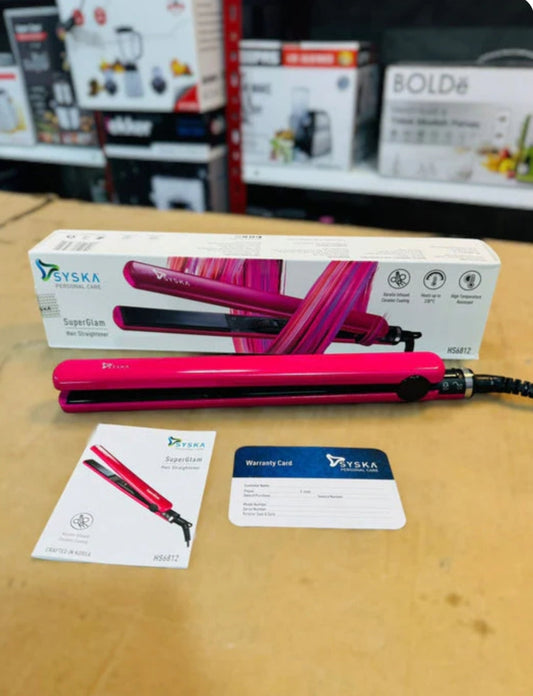SYSKA super Glam hair straightener