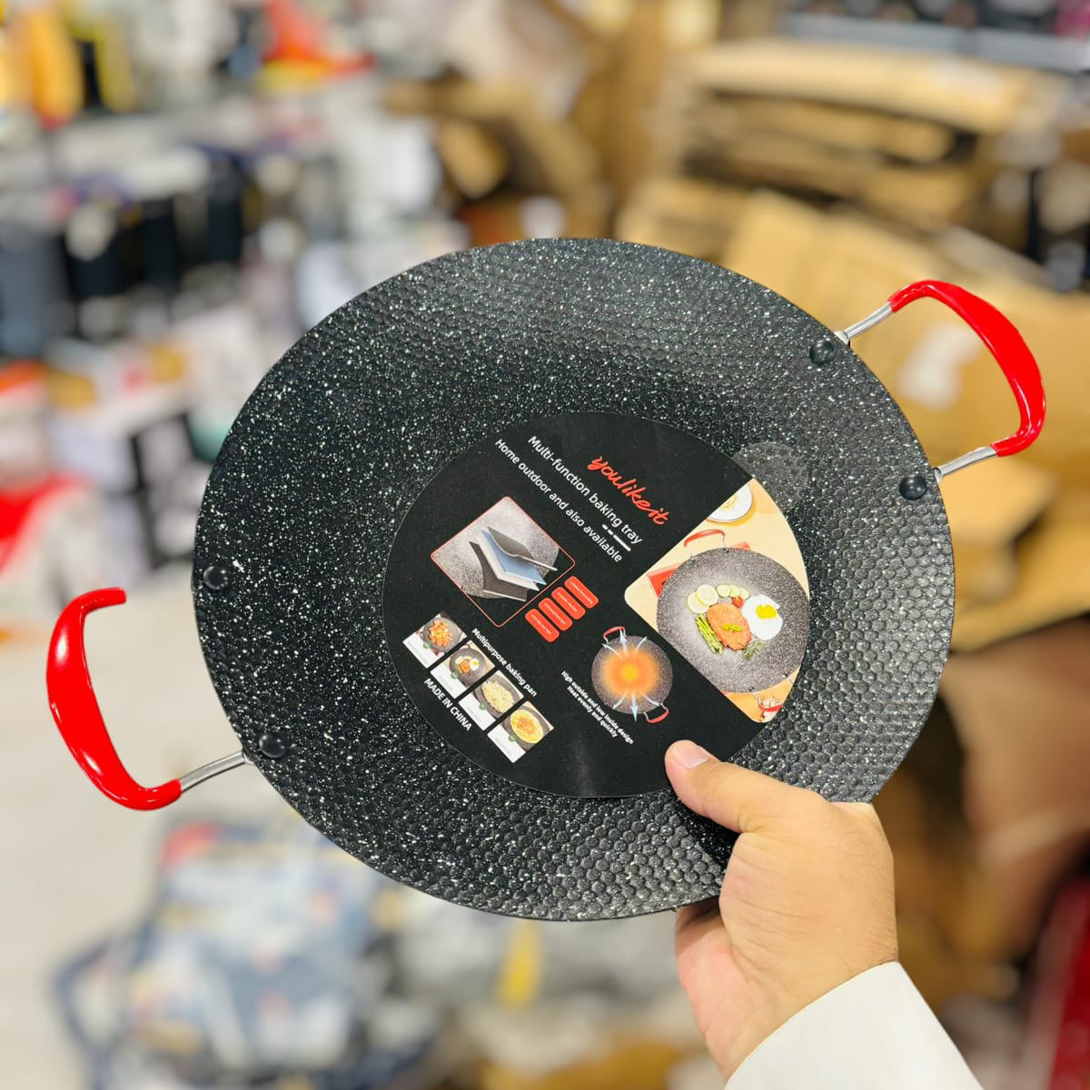 Imported Granite coated tawa