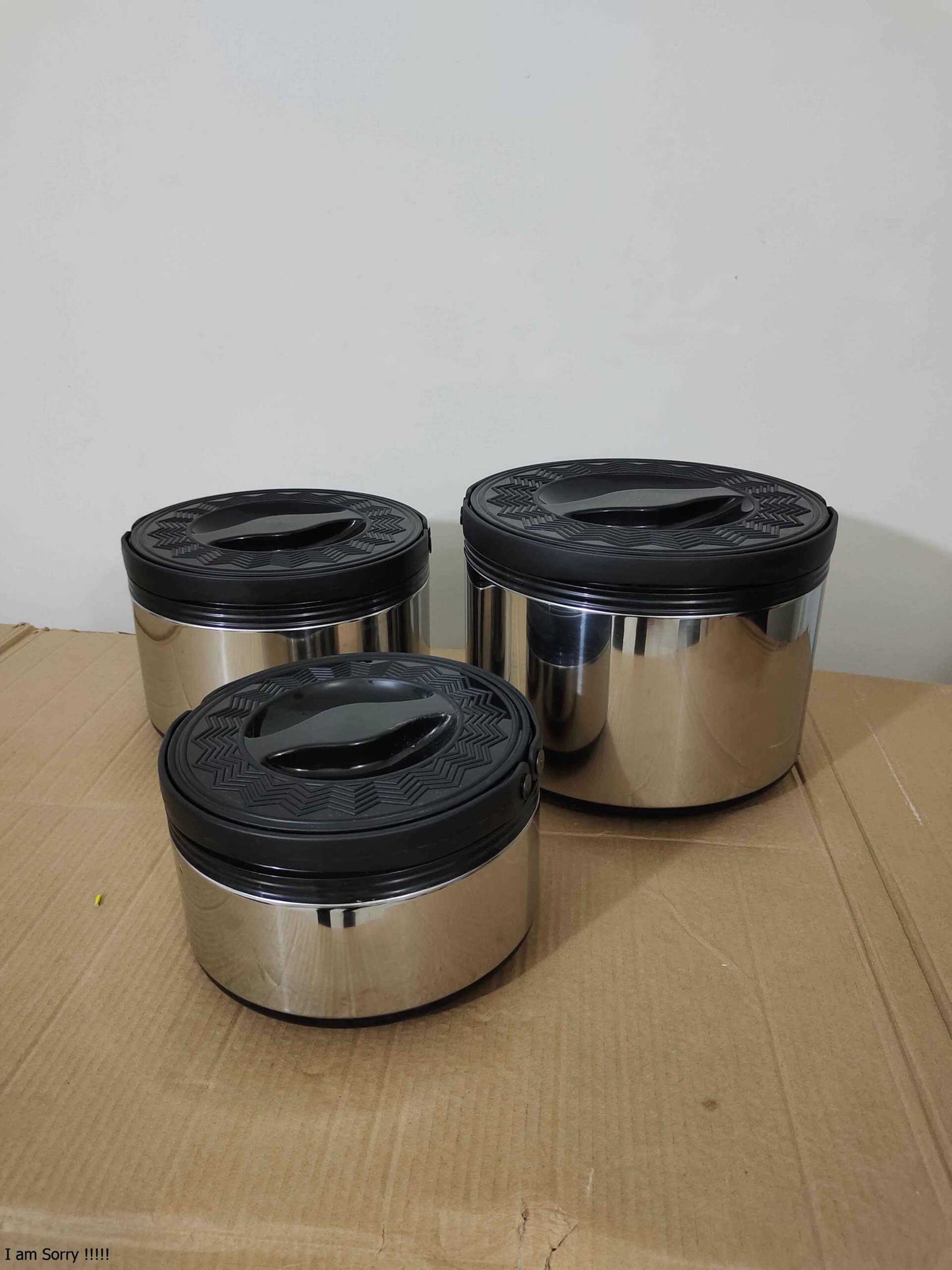 lot imported 3 Pcs hot pot set
