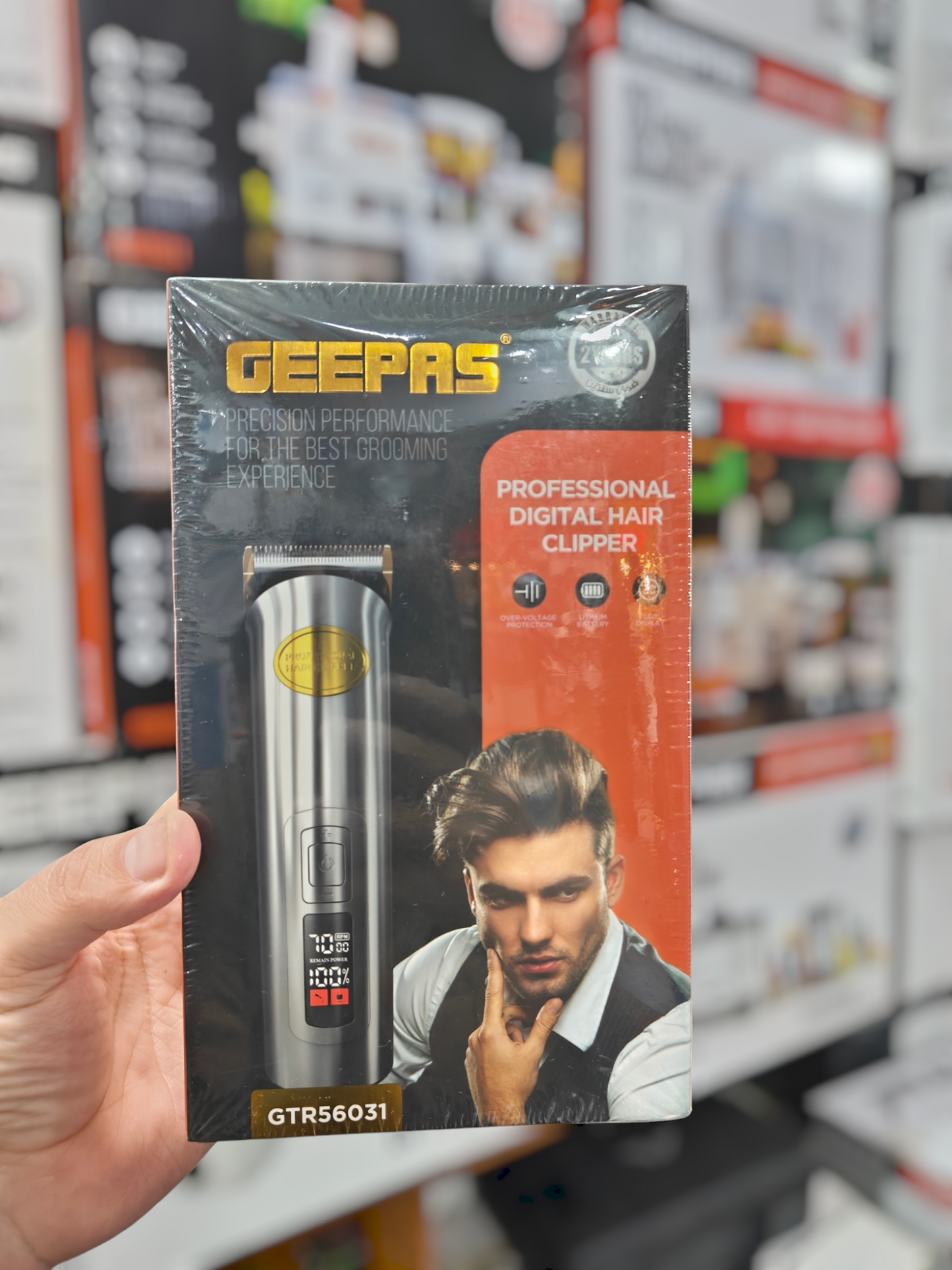 Geepas Professional Hair Clipper GTR56031 trimmer