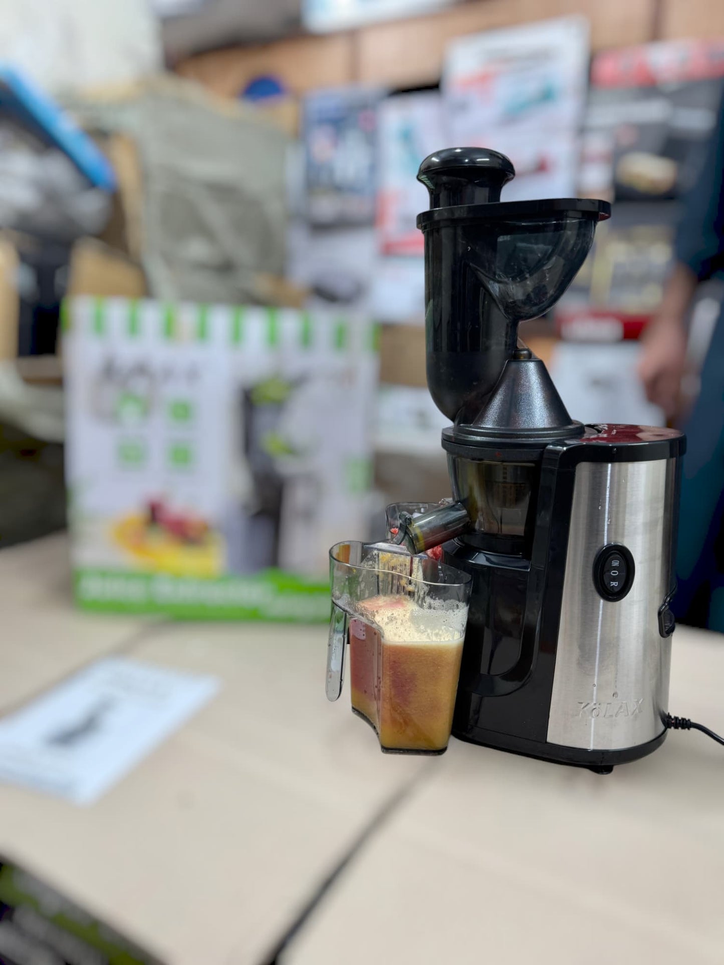 KOLAX GERMANY slow juicer ( cold press juicer)