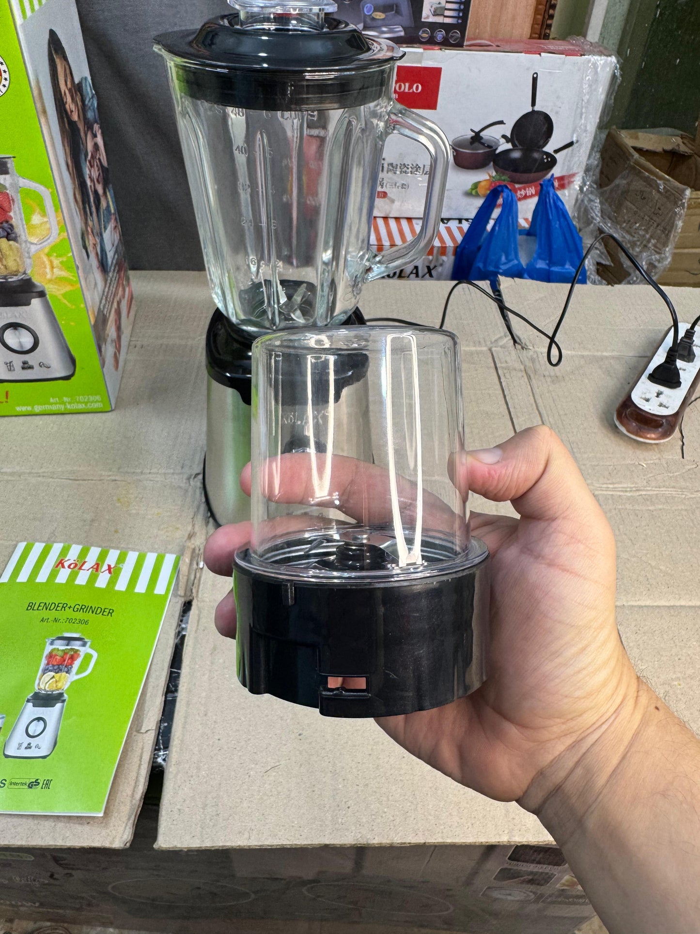 KOLAX 2 in 1 blender & grinder 702306