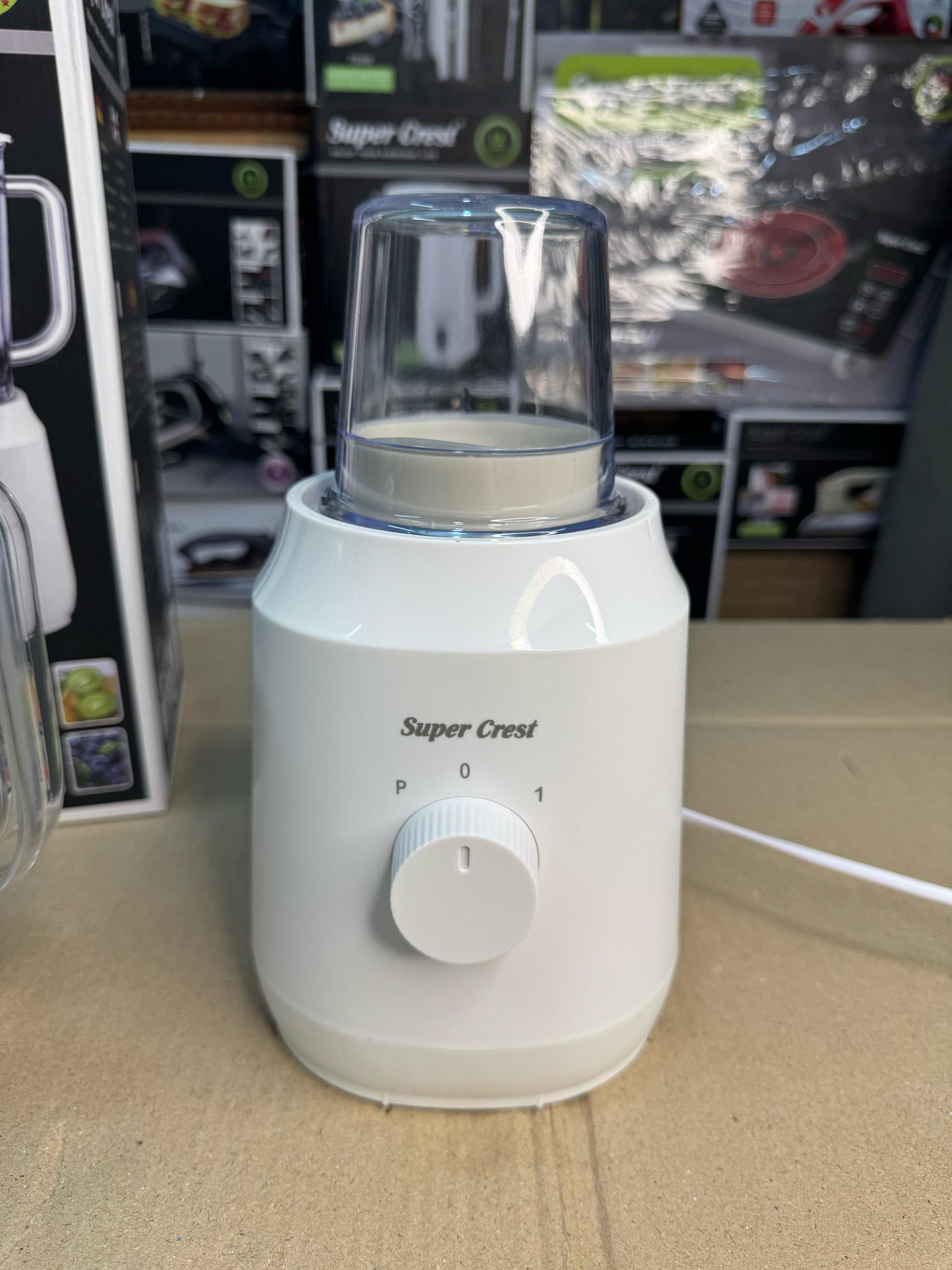 SUPER CREST Germany 2 in 1 blender grinder 8063