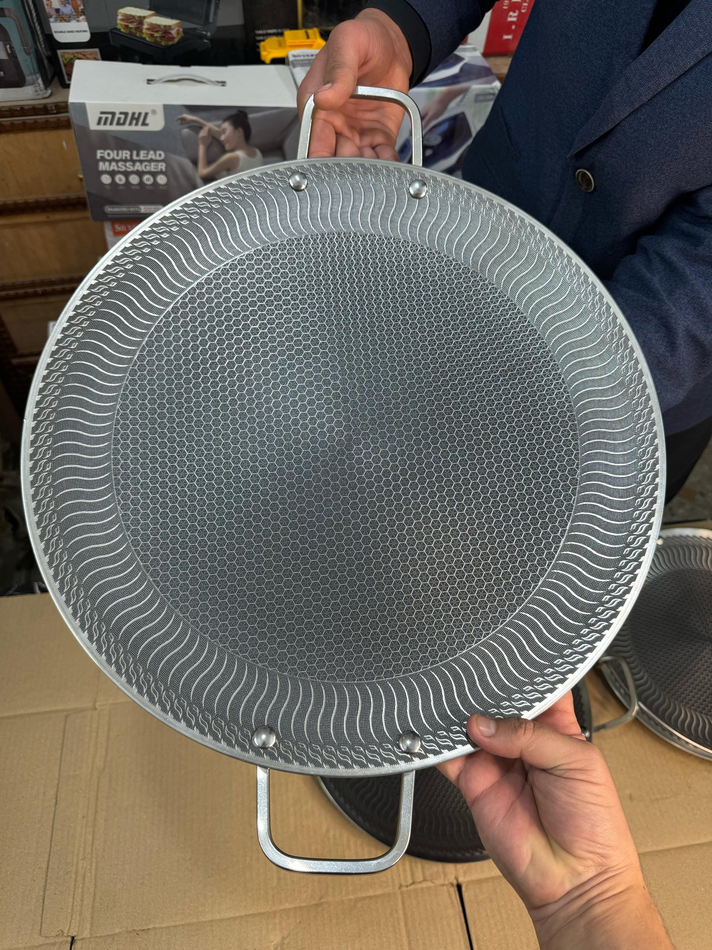 Germany lot 42cm  honeycomb lesser coating tawa