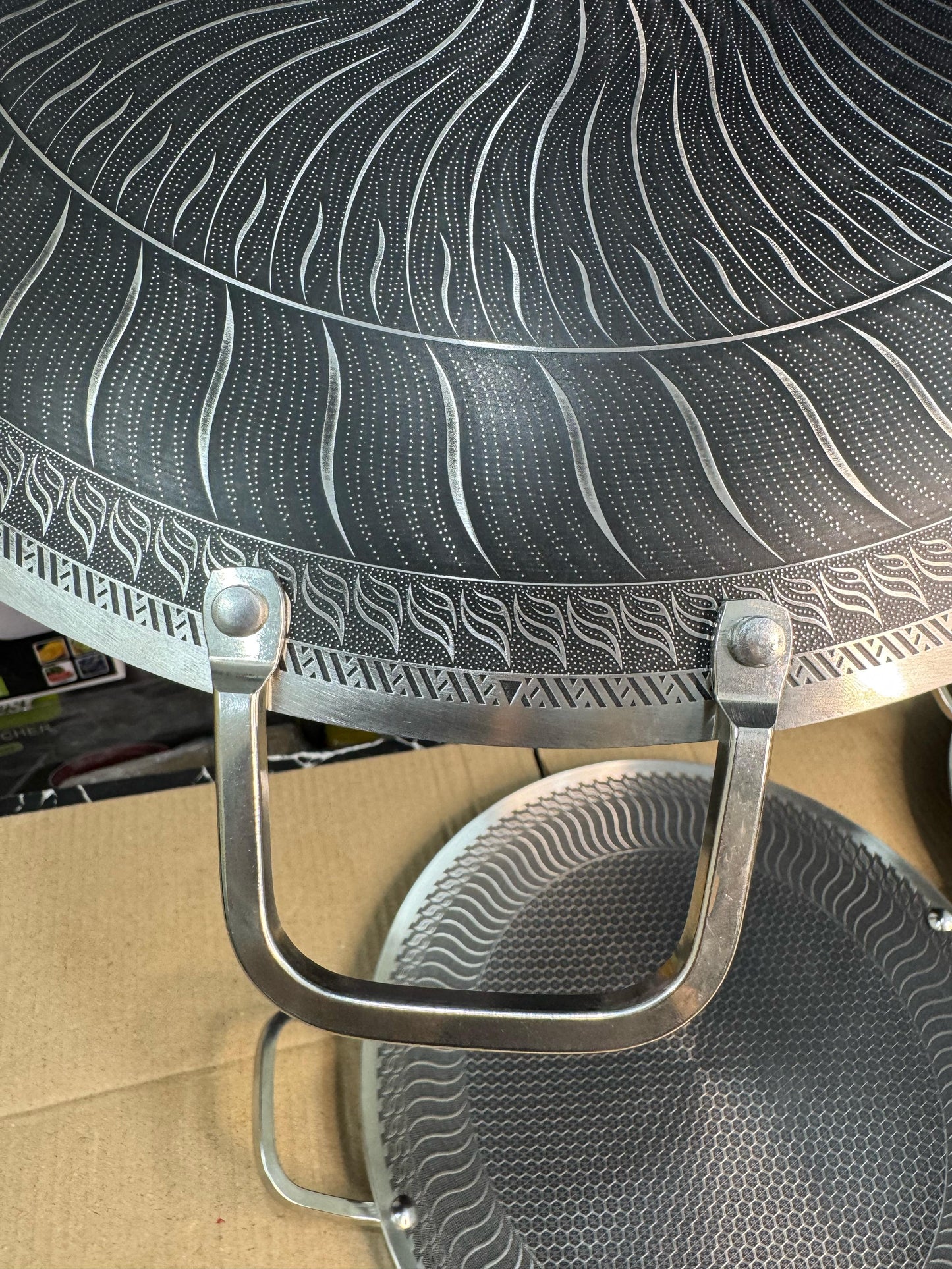 Germany lot 42cm  honeycomb lesser coating tawa