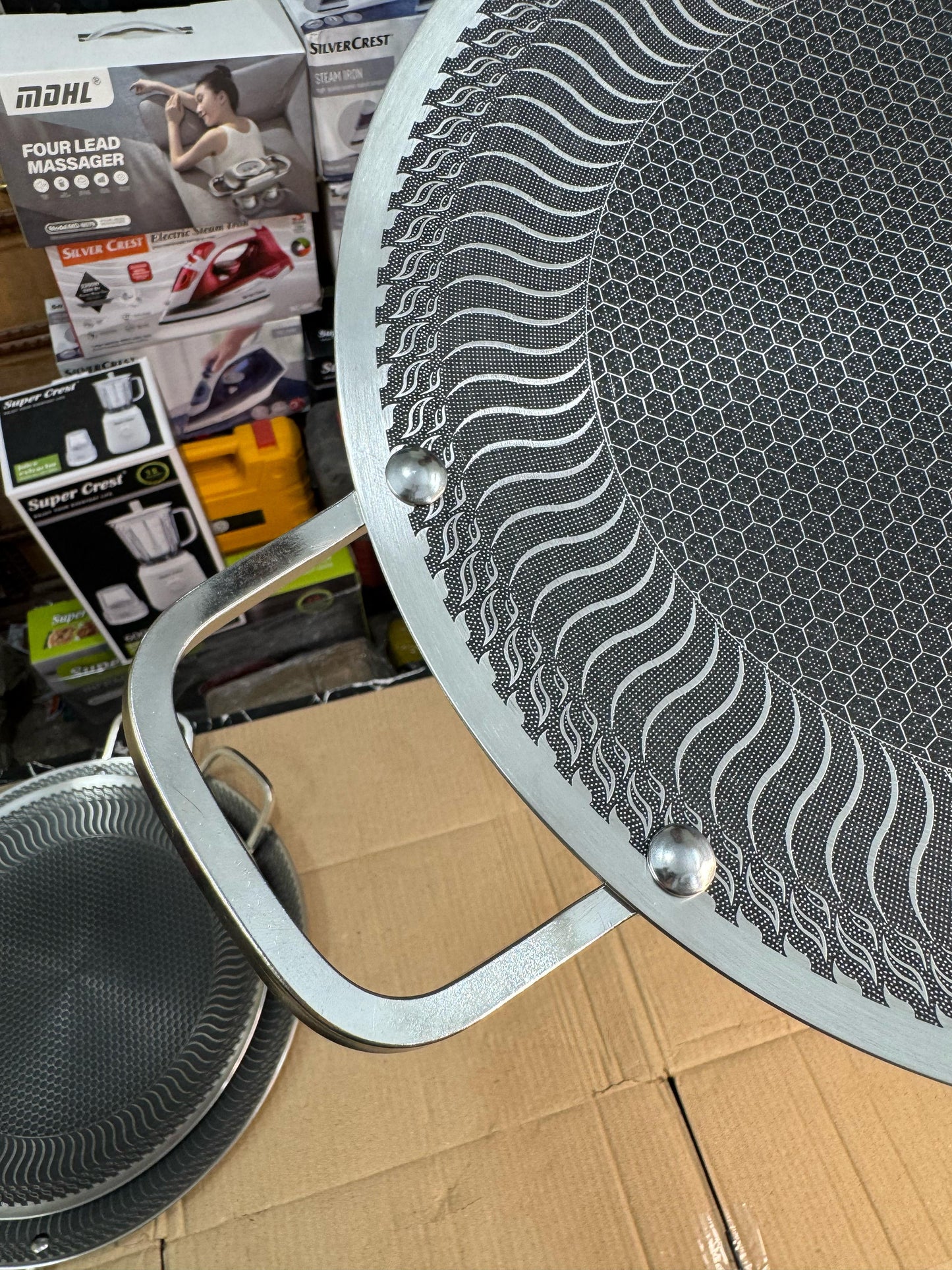 Germany lot 34cm honeycomb lesser coating tawa