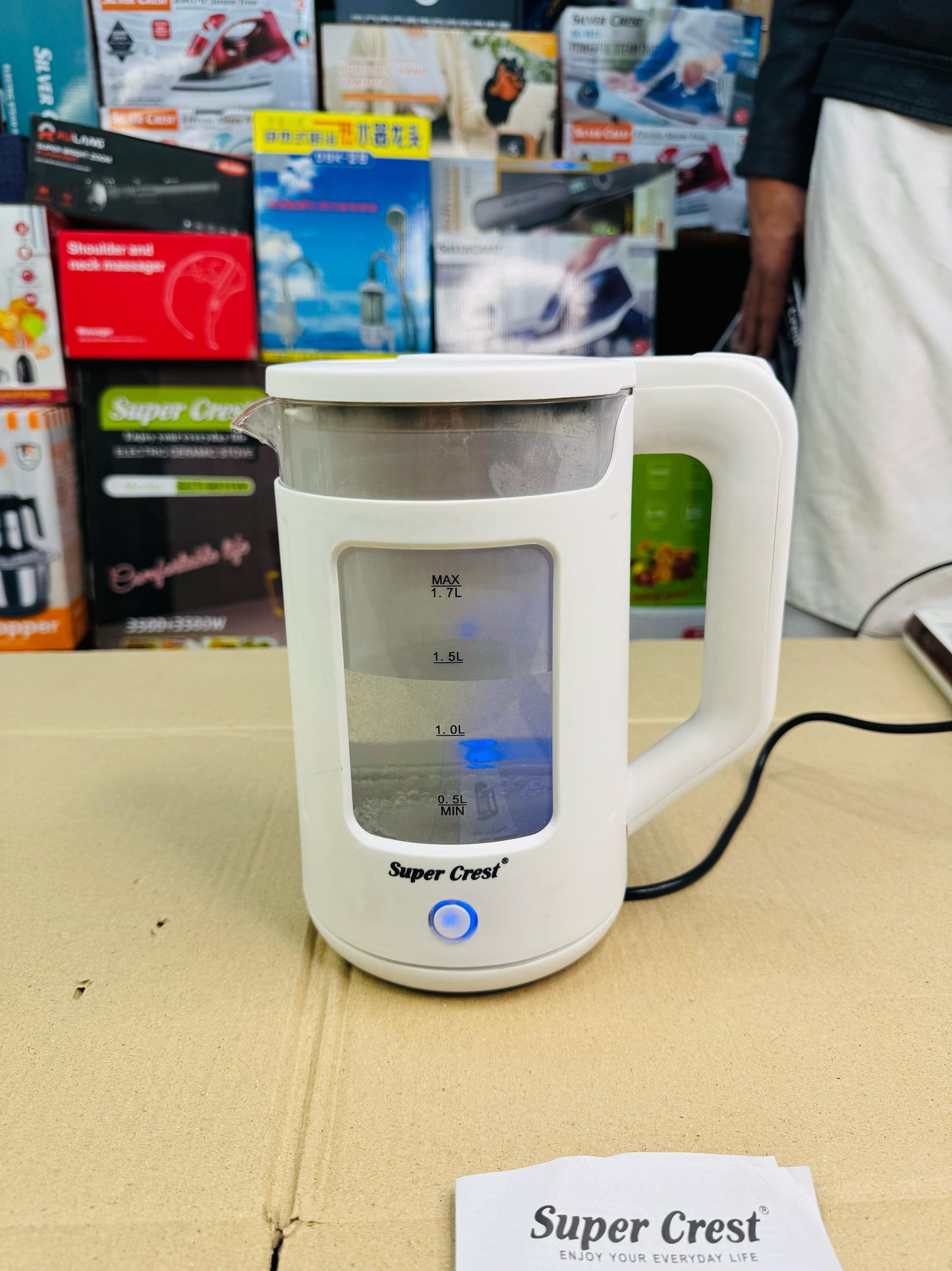 Super Crest GERMANY kettle 1.7 L 4030 model