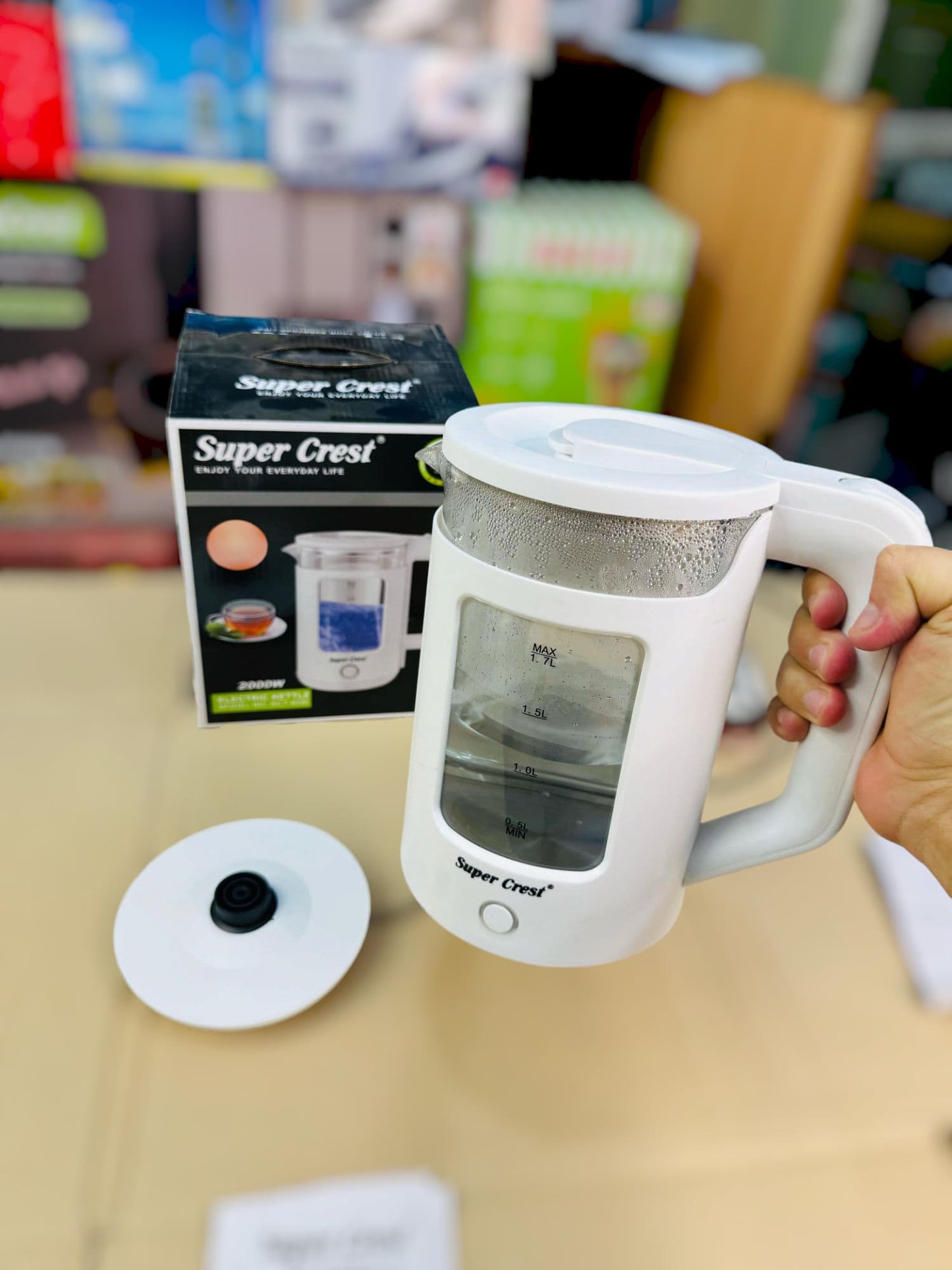Super Crest GERMANY kettle 1.7 L 4030 model