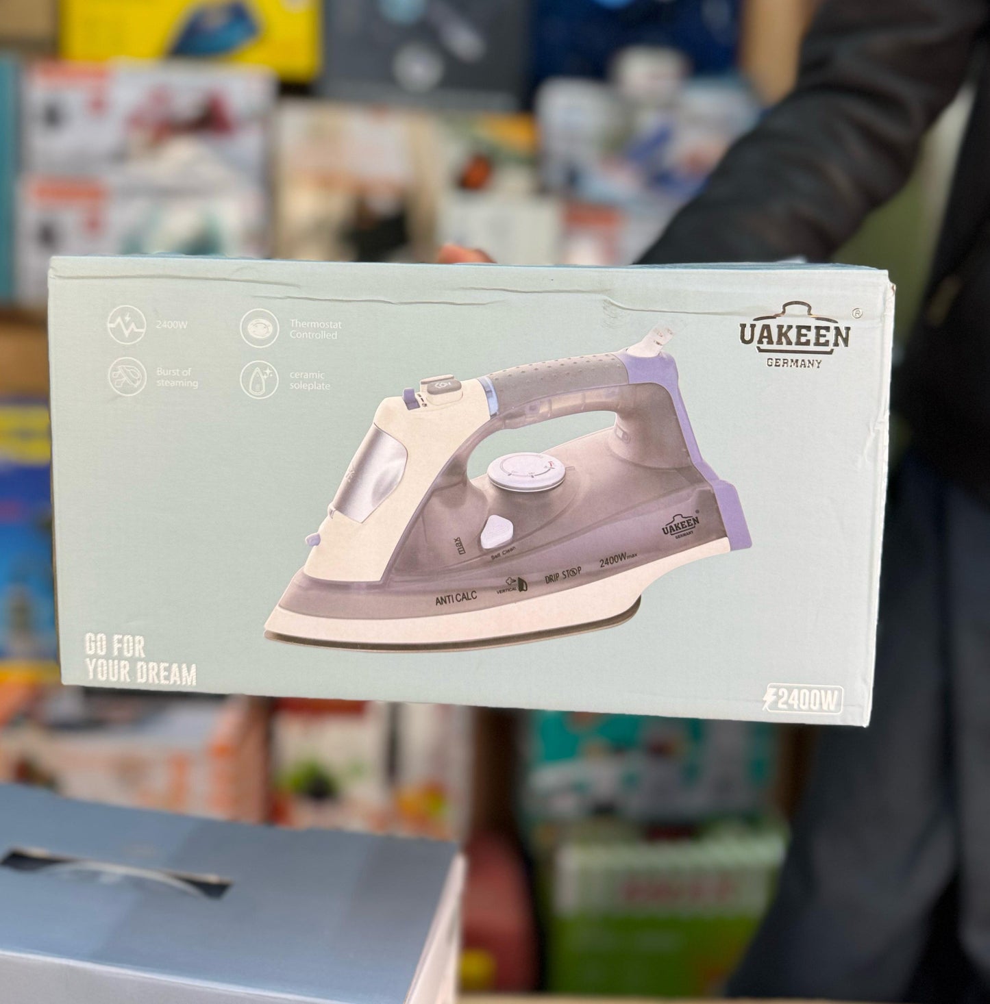 Uakeen Germany Steam Iron ZL-817