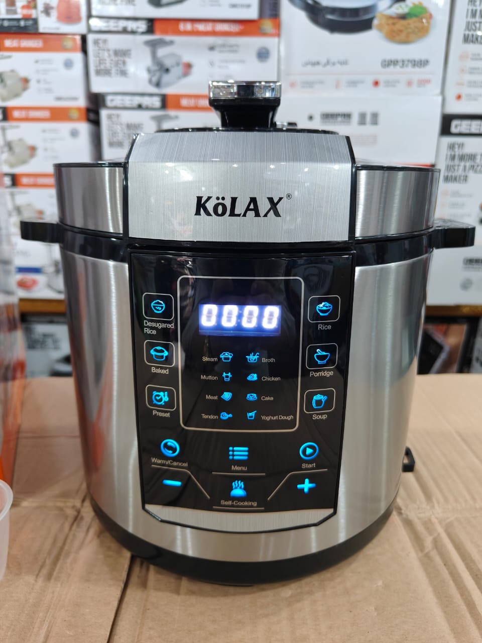 kolax Germany 6L touch electric pressure cooker