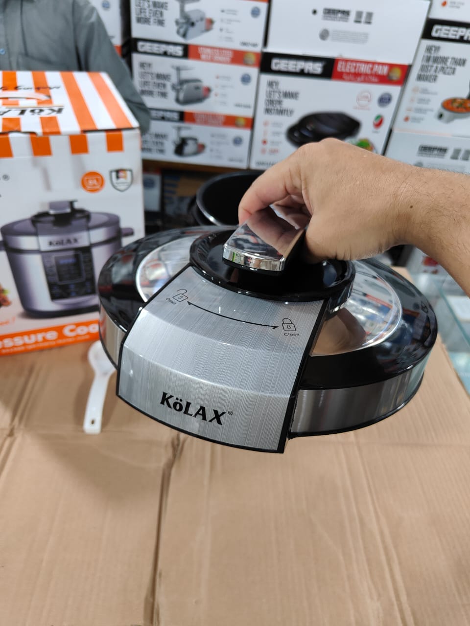 kolax Germany 6L touch electric pressure cooker
