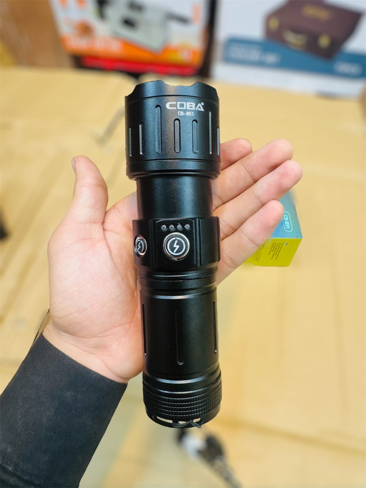 cuba 1000m range torch & flash light B51