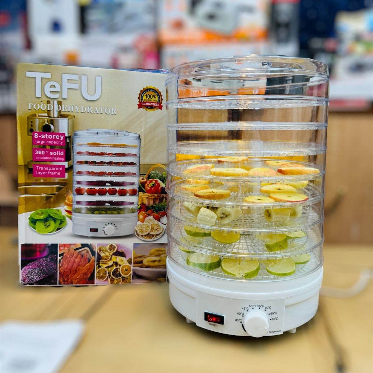 TEFU commercial food dehydrator