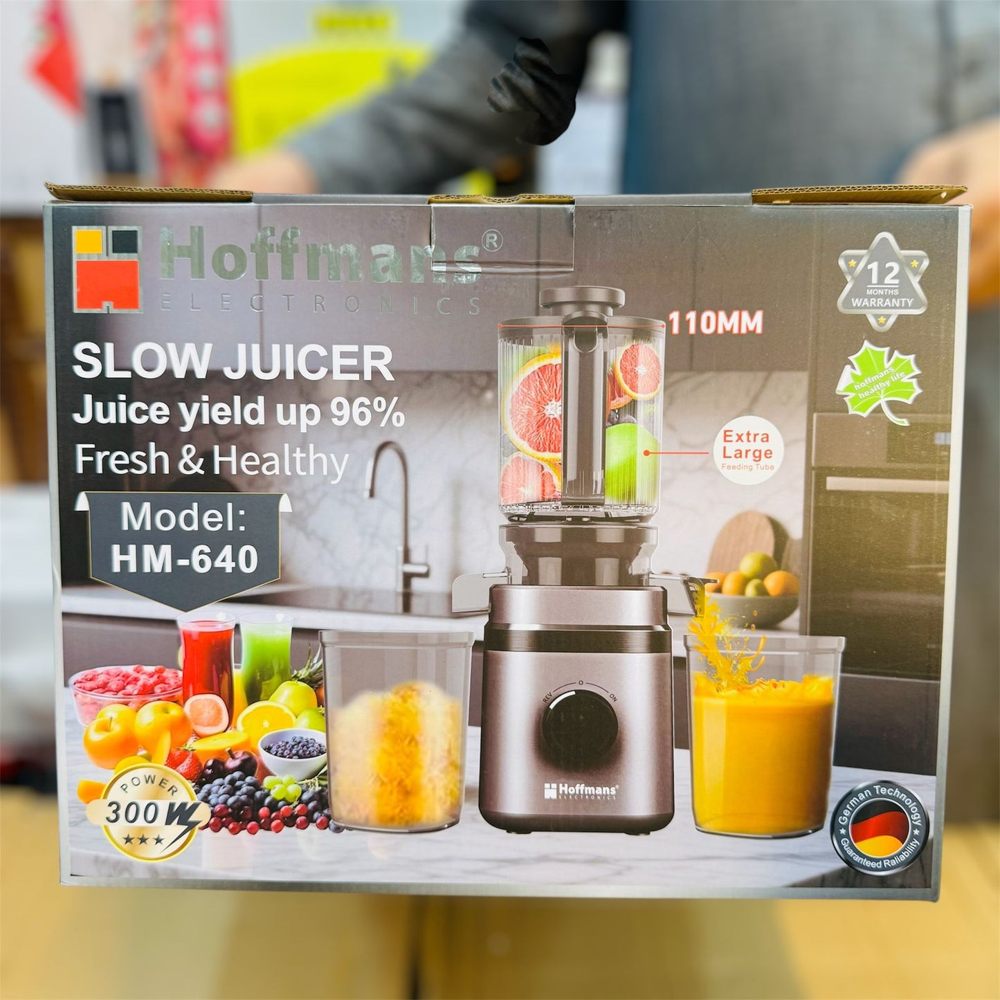 Hoffman slow juicer HM640 ( cold press juicer)