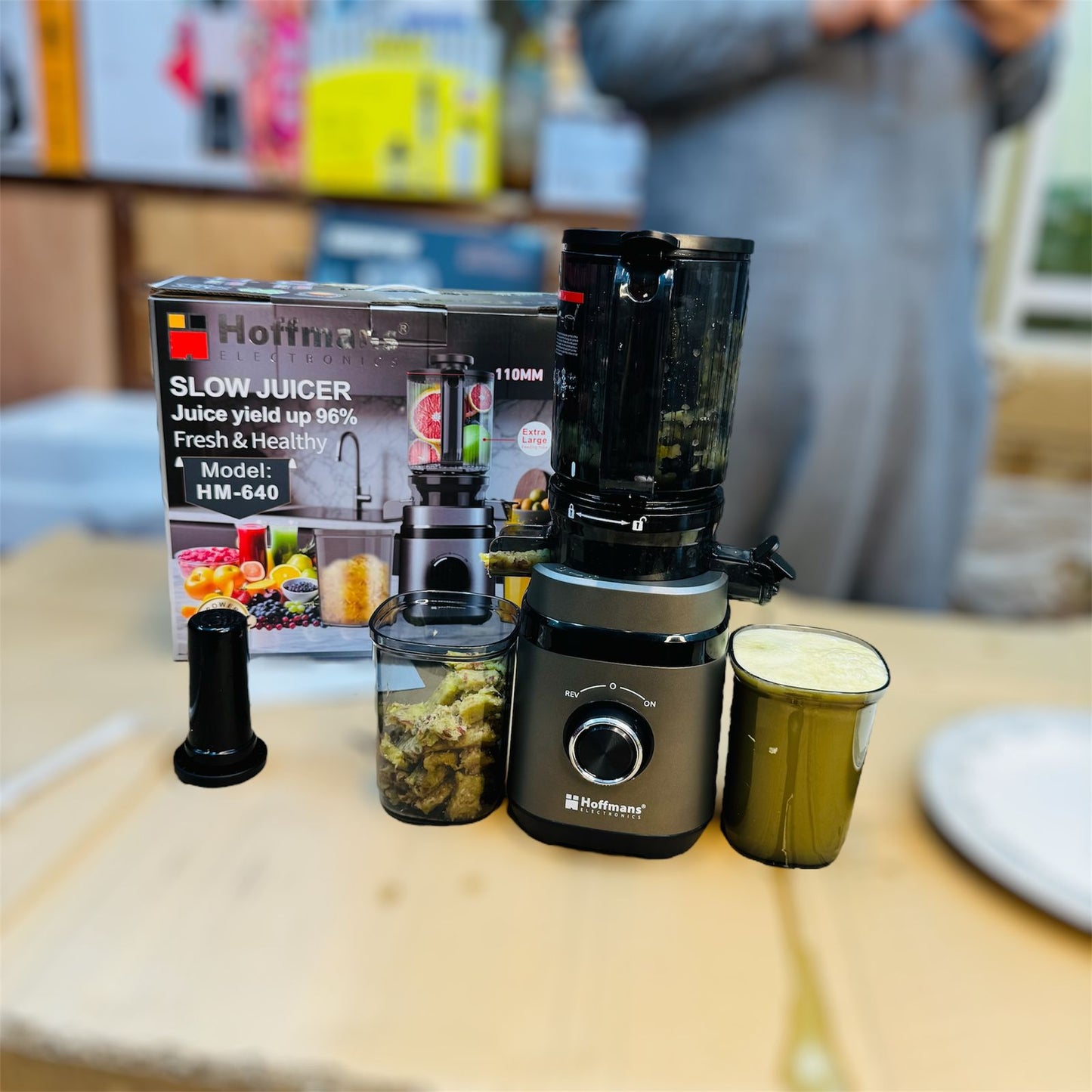 Hoffman slow juicer HM640 ( cold press juicer)