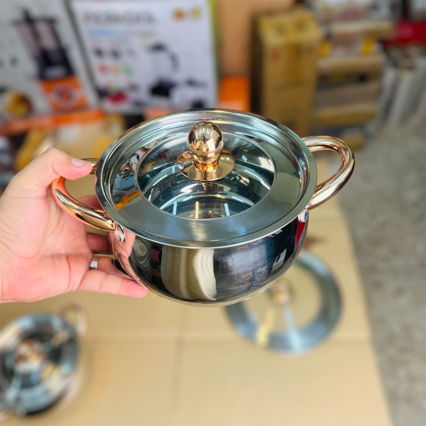 kaisa villa 12PCS stainless steel cookware set ( switzerland )