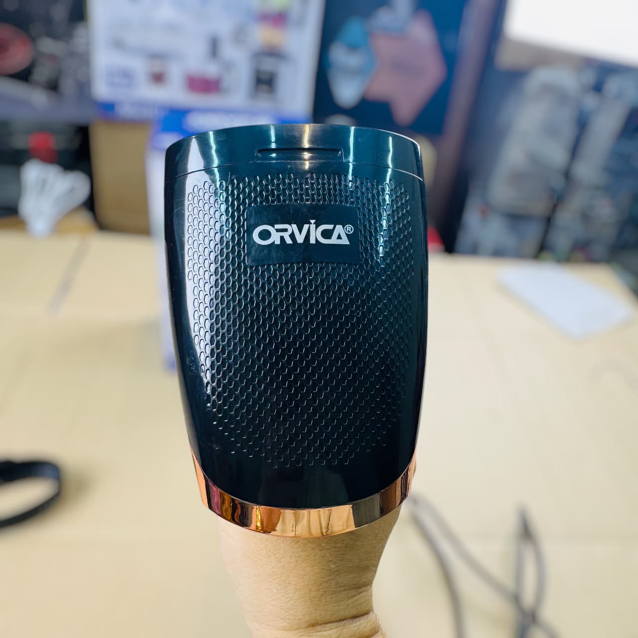 ORVICA handheld multi speed garment steamer