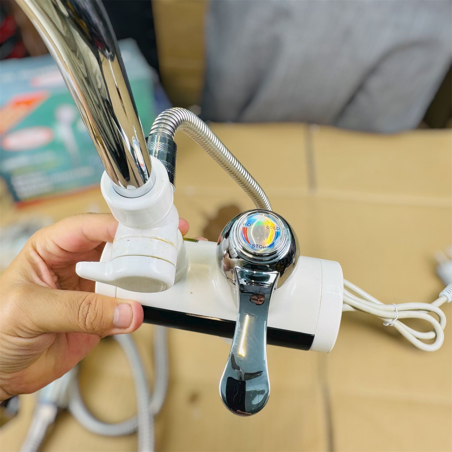 2-in-1 Electric Shower & Faucet