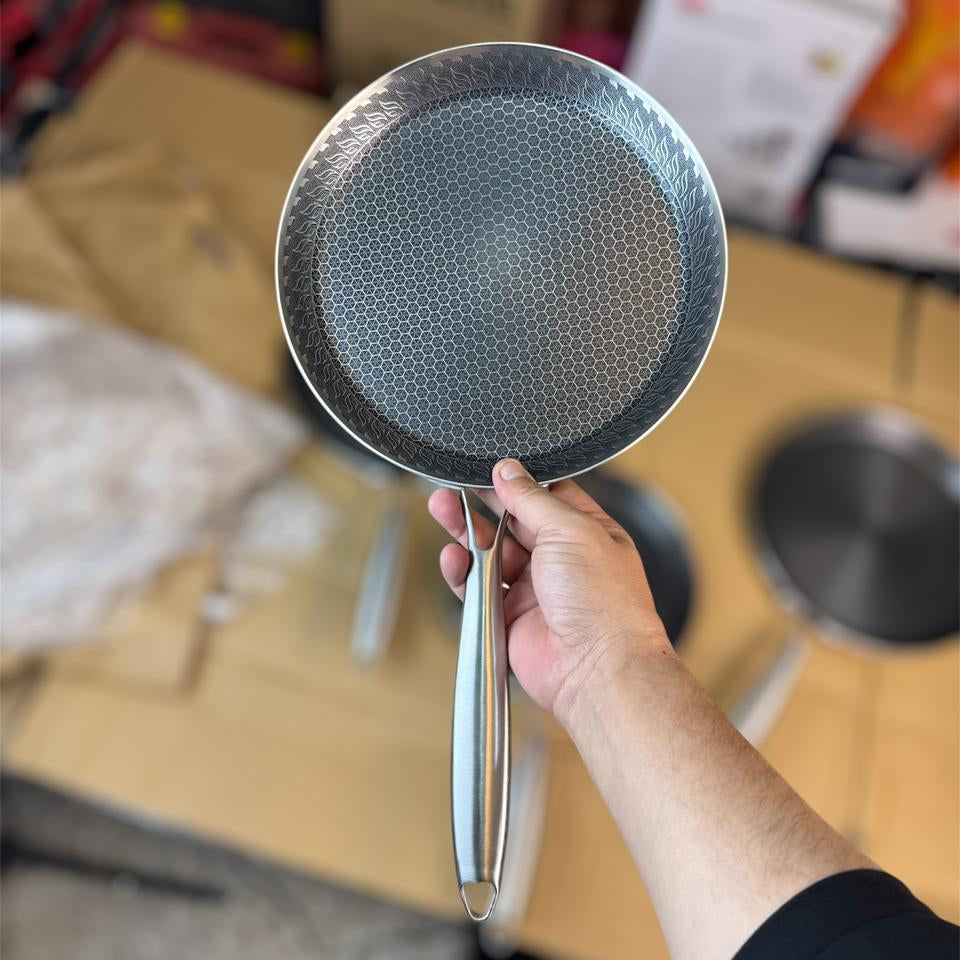 Honeycomb Coated Pizza Pan & Tawa