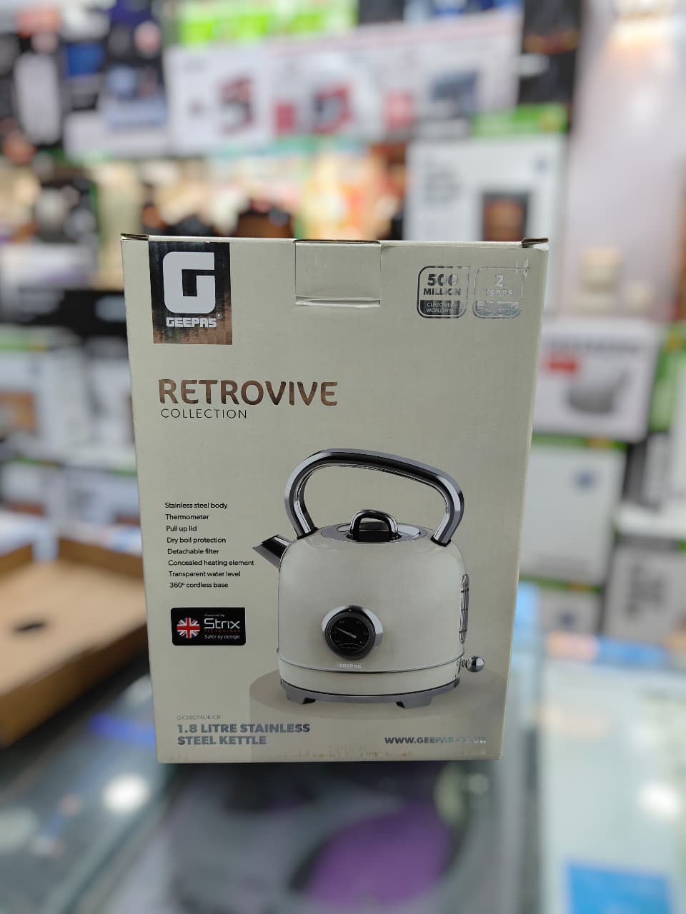 Geepas electric kettle 38074UK
