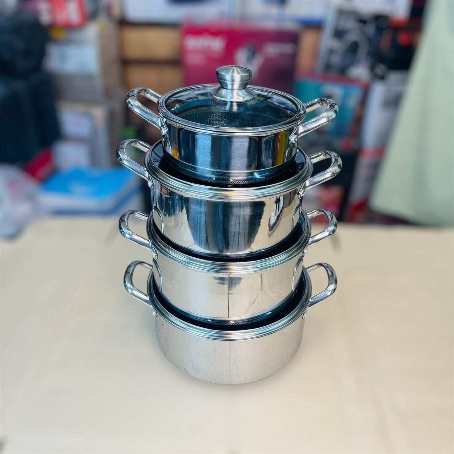 honeycomb lesser coating casserole set