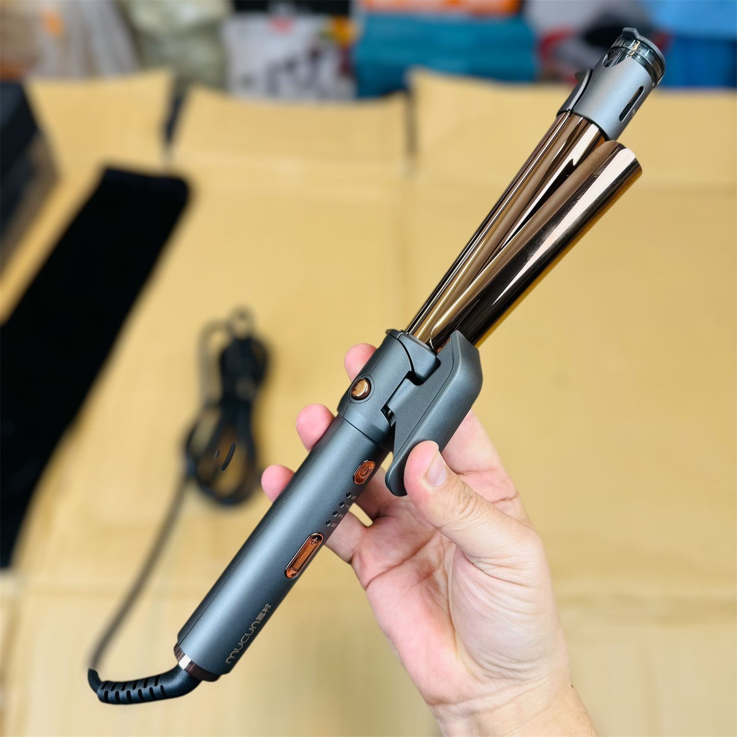 Huawei 2 in 1 professional hair straightener & curler