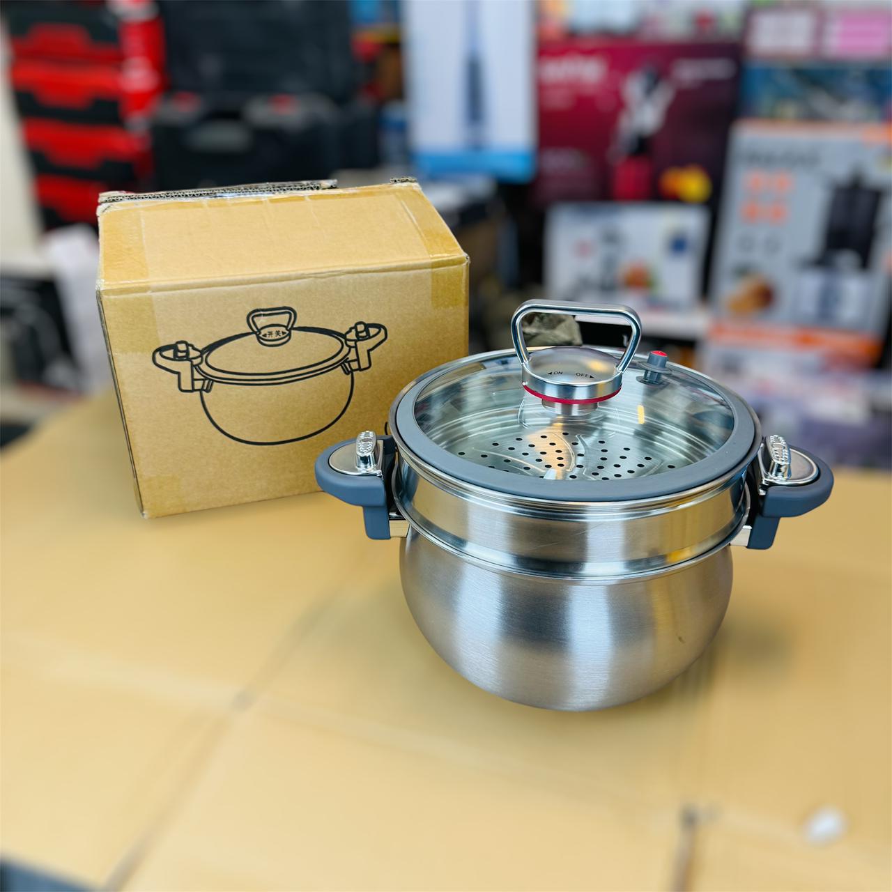 2 in 1 Japanese Design 7 litter pressure cooker