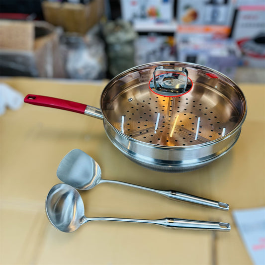 Honeycomb Coated Fry Pan