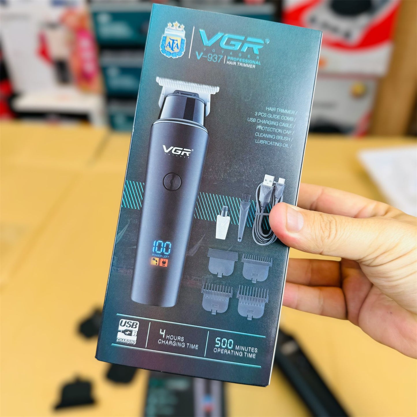 VGR professional Hair Clippers & Trimmers V-937