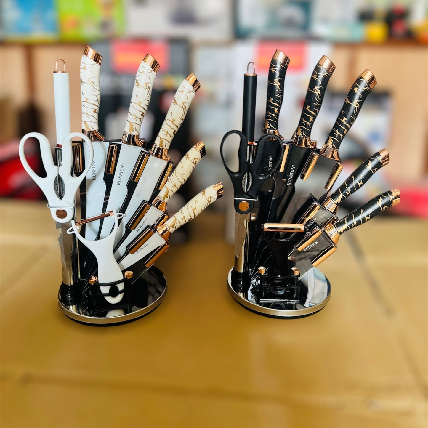 Kunsion Kitchen 9-piece knife set