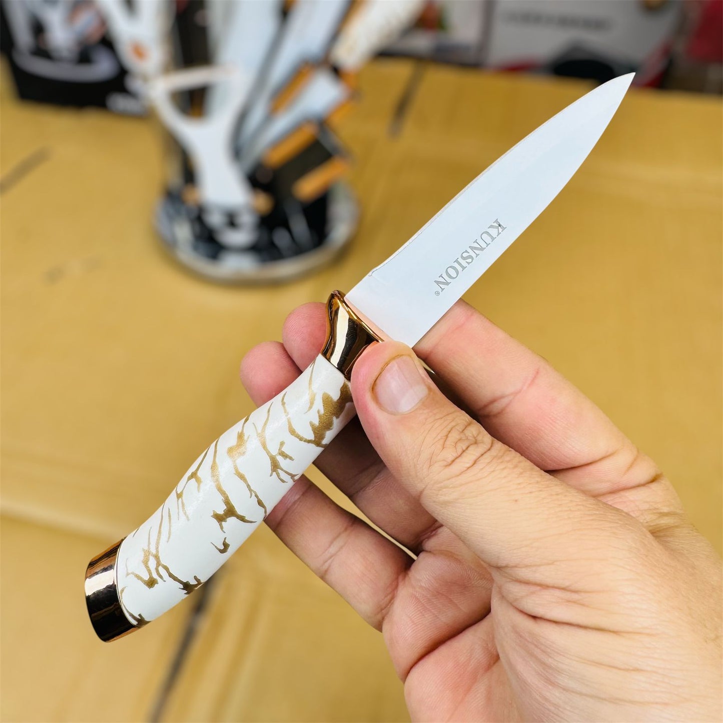 Kunsion Kitchen 9-piece knife set