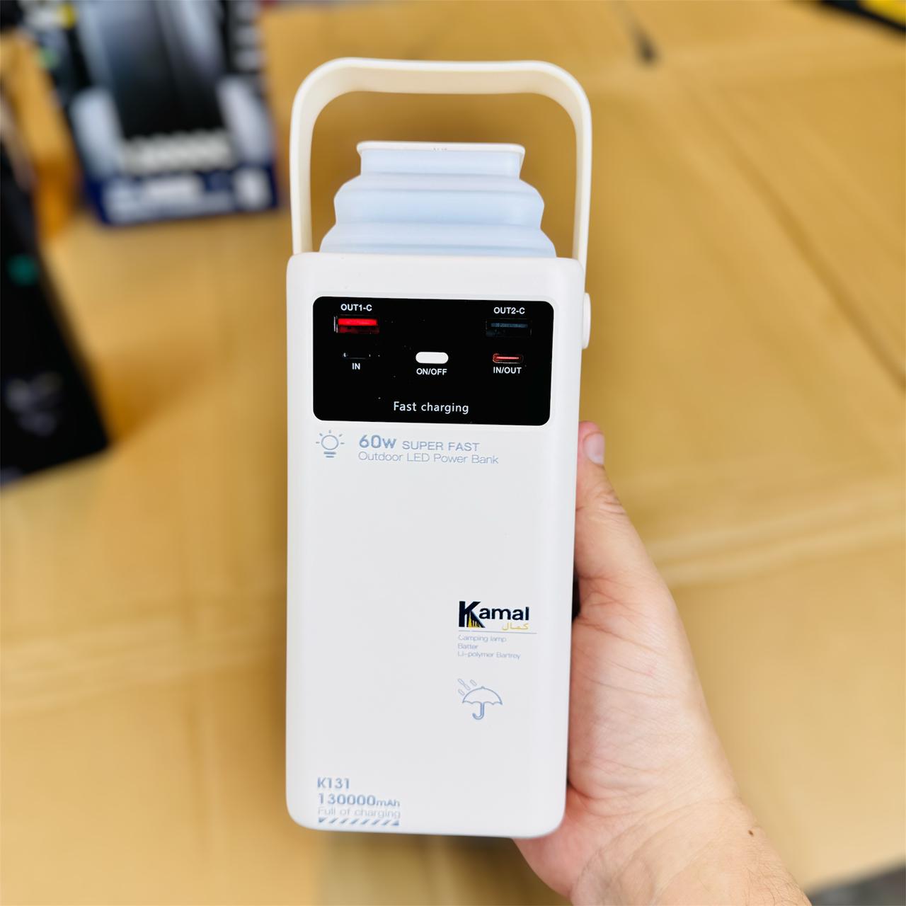 Kamal 130000 mAh Power Bank K131 ( made in dubai )
