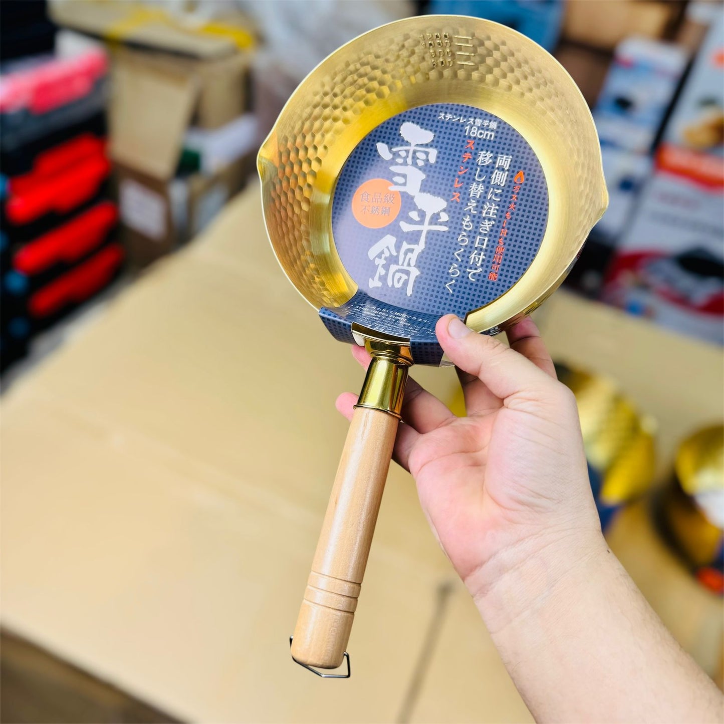 japanese Yoshikawa Stainless Steel saucepan