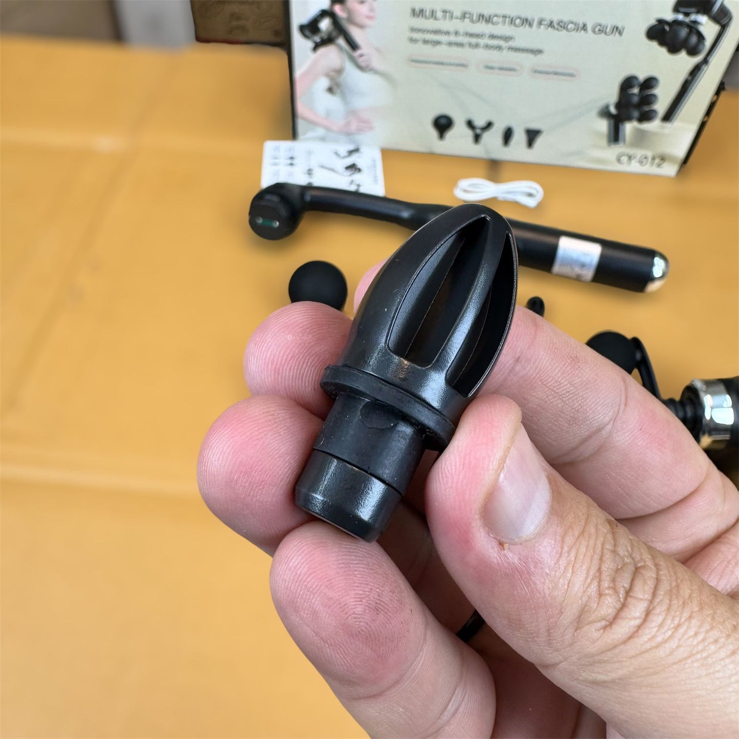 6 head rechargeable multifunction massager