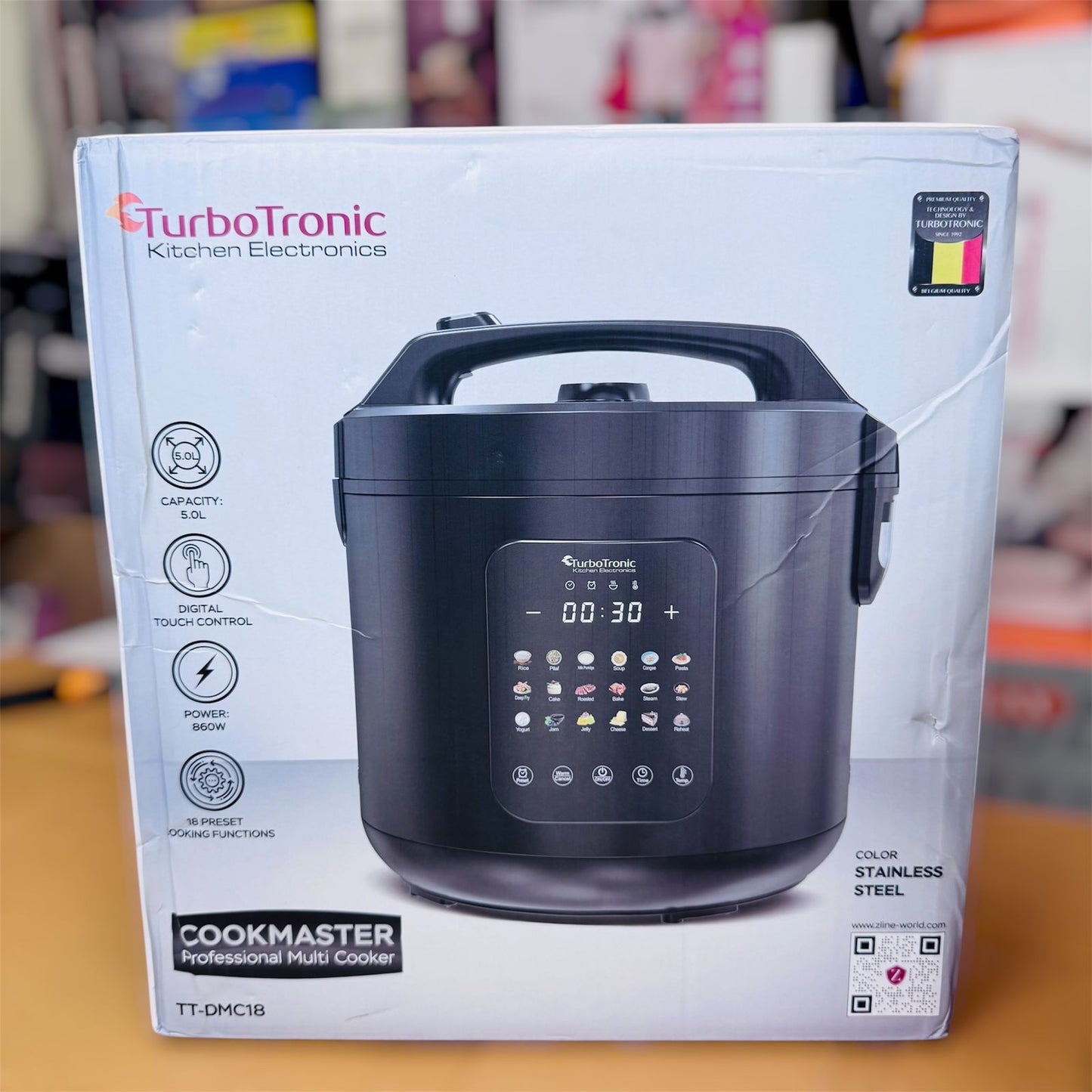 Turbo tronic 18 in 1 professional multi cooker