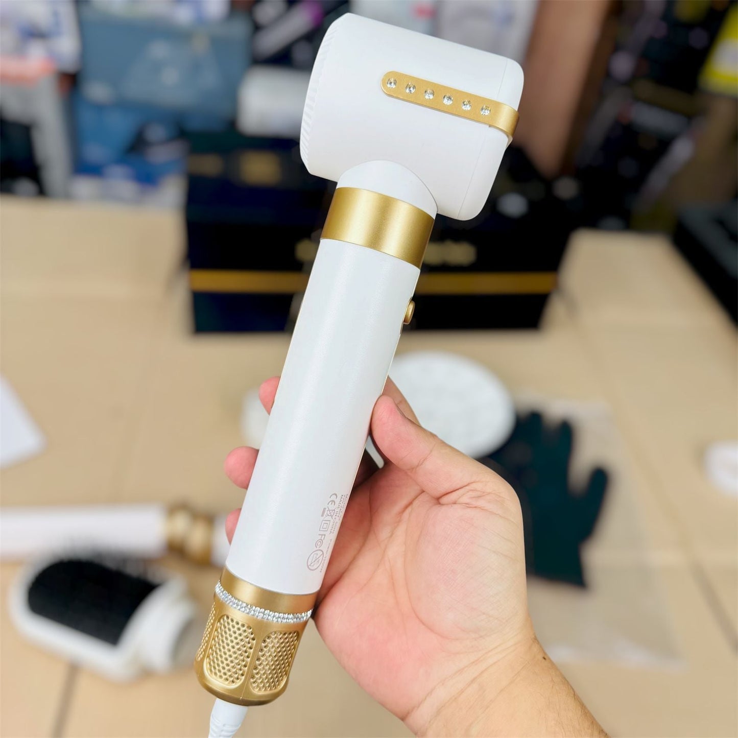 professional salon grade 7 in 1 hair dryer set ( styler )