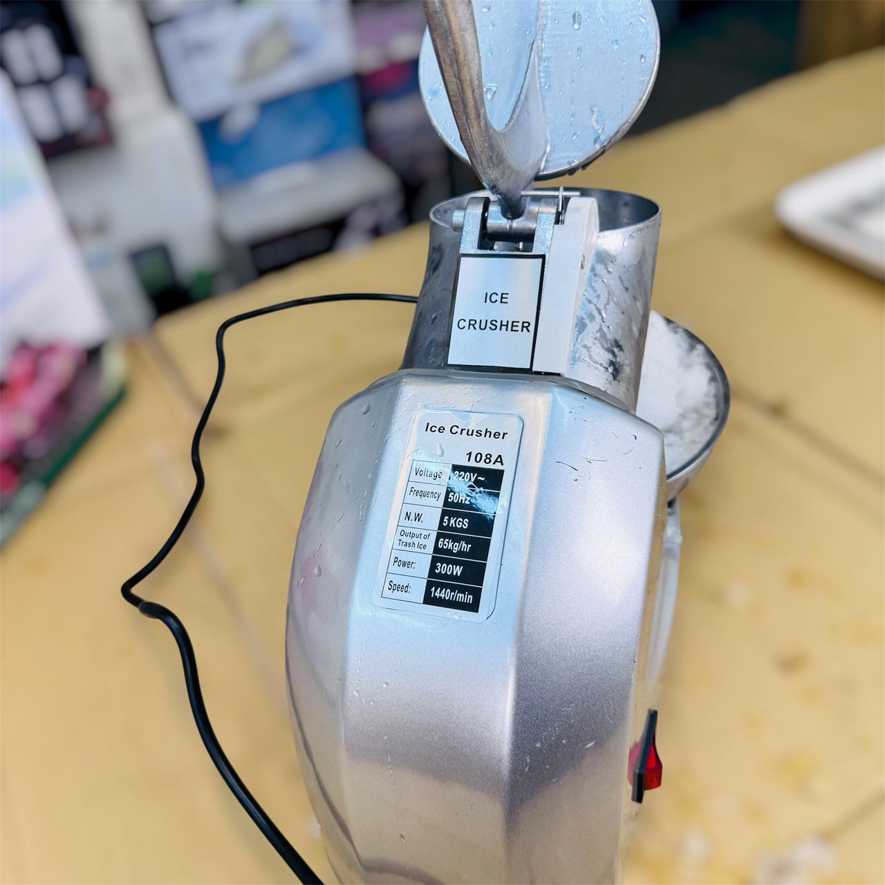 Commercial Ice Crusher Machine 300W